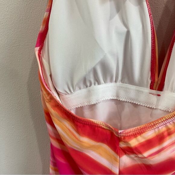 Contours by Coco Reef Women's Halter One Piece Swimsuit with Shapewear - Picture 4 of 10